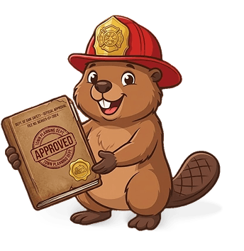 Beaver mascot for collaboration